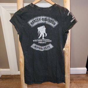 Harley Davidson Wounded Warrior Shirt